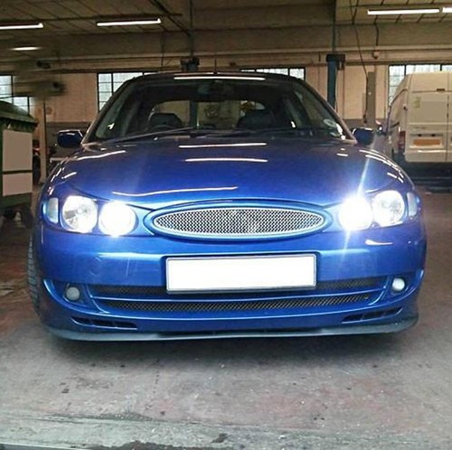 Cupra front bumper splitter - front,