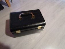 Leder Beauty Case Reise Koffer