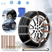 10 Universal Auto Schneeketten Anti Rutsch Ketten Anfahrhilfe Winter Reifenkette