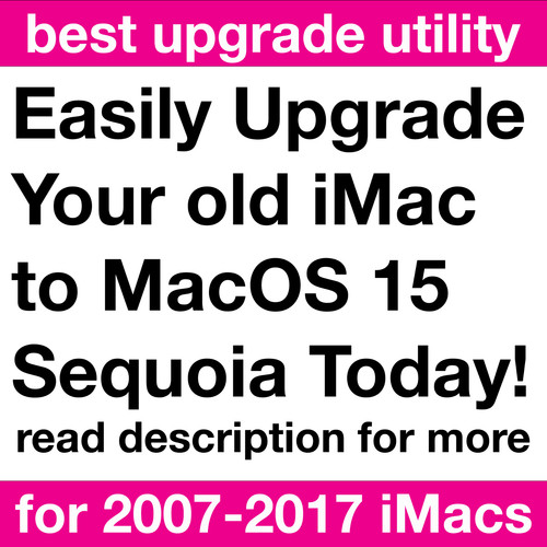 Imac macos sequoia usb - sequoia,