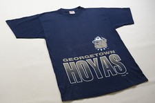 Georgetown Hoyas T-Shirt Trikot Jersey Camiseta Maglia NCAA Vintage Nutmeg Gr. L