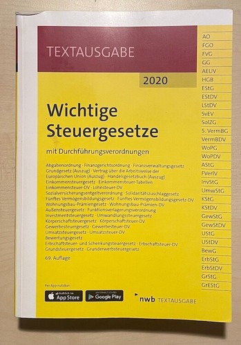 Wichtige steuergesetze mit - wichtige,
