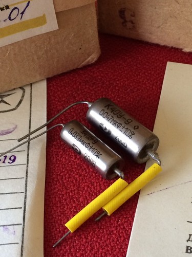 Vintage k40y capacitor set - vintage, k40y-9