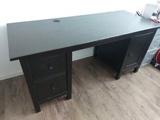 Ikea Hemnes Schreibtisch schwarzbraun