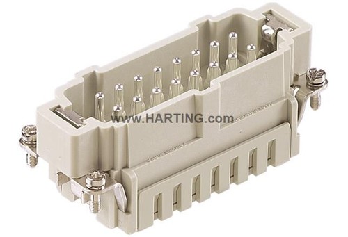 Harting han 16es stifteinsatz - han,