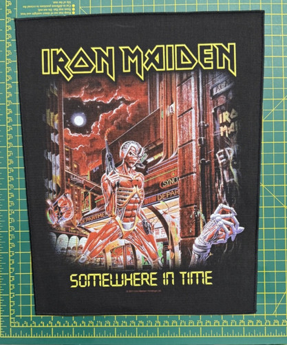 Iron maiden somewhere time - in,
