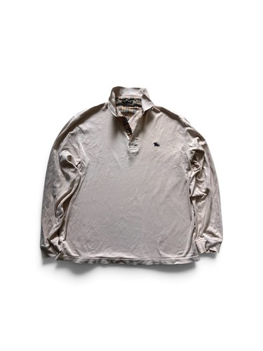 Burberry longsleeve poloshirt - burberry,