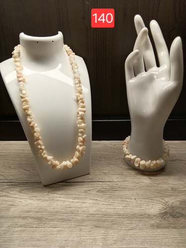 Vintage naturkoralle kette - vintage,