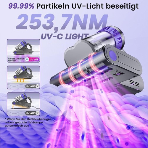 Milbensauger licht - milbensauger, uv-licht