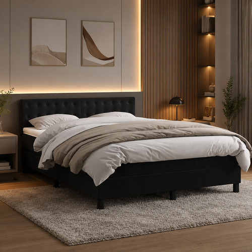 Boxspringbett samt bett mit - samt,