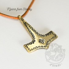 Mjölnir Anhänger aus Bronze