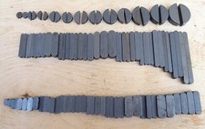 106 Nutensteine Passfedern Passfeder Spannkeile Fräser Fräsdorn Aufsteckfräsdorn