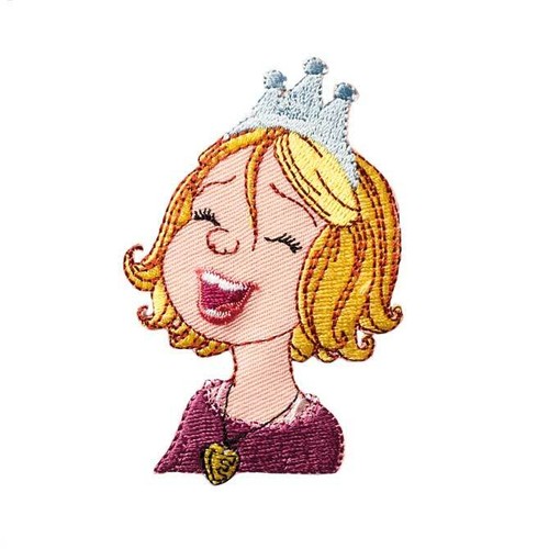 Prinzessin emmy aufnäher - prinzessin,