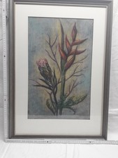 Gemälde 2 Blüten Protei