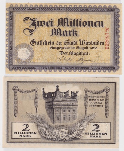 Millionen mark banknote - millionen,