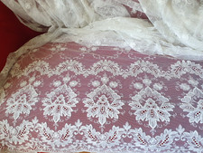 Gardine Store weiß B 2,30 x H 2,75m, Vintage Landhaus Shabby Wohn-Schlafzimmer 4