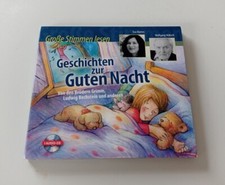 Audio CD Große Stimmen lesen: "Geschichten zur Guten Nacht" ab 5Jahren 60Minuten