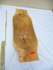 2763.        Holztrog Molle  Backtrog Teigmolle Deko Holztrog