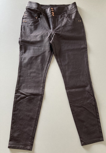 Rainbow damen lederimitat hose - rainbow,