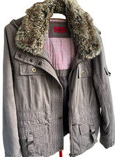 damen parka winter 42 Marke Yessika Vintage braun