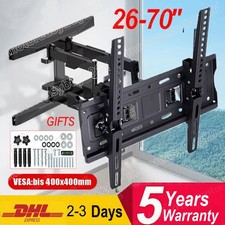 TV Wandhalterung Schwenkbar Neigbar LED LCD Fernseher von 26-70 Zoll bis 50 kg