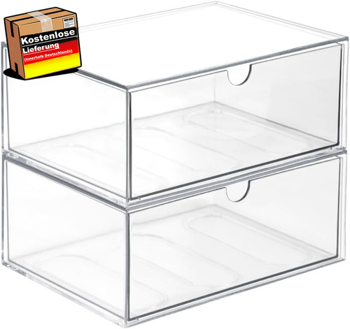 Stück stapelbarer kosmetik - stück,