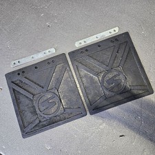 2 Schmutzfänger Trabant 601 Spritzlappen Spritzgummi hinten Set Satz Gummi NEU