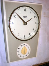 JUNGHANS Küchenuhr mit Eieruhr ATO MAT 1962  Bestzustand selten