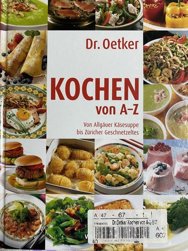 Oetker kochen von z - dr.,
