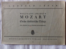 MOZART 6 ländlerische Tänze