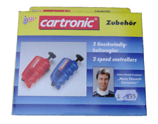 Cartronic 2x Auto Bahn Rennbahn Zubehör Handregler Controller Tronico NEU OVP