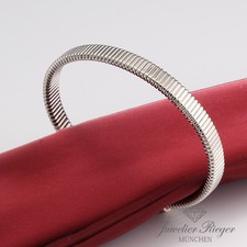 Armreif Offen Weissgold