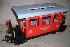 Seltener Spur G Playmobil LGB Eisenbahn Personenwagen 4001 rot 2. Kl. neuwertig