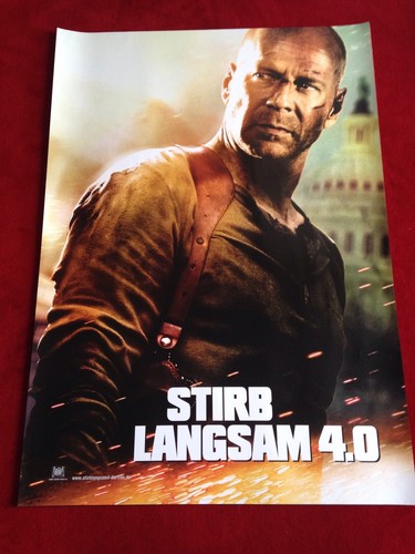 Stirb langsam kinoplakat - 4.0,