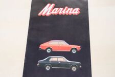 221790) Morris Marina Limousine & Coupe Prospekt 10/1971