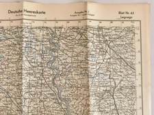 Deutsche Heereskarte "Legnago"