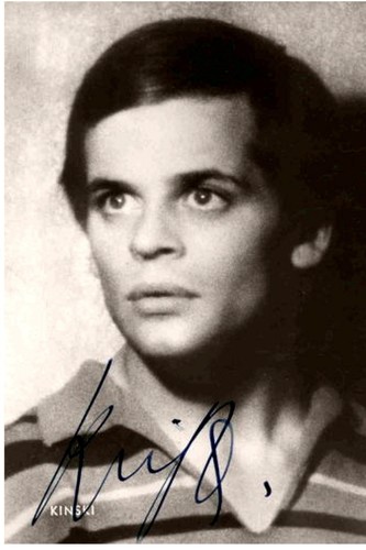 Klaus kinski autogramm - klaus, ++autogramm++