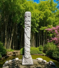 Garten Stele Drachen Skulptur
