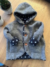 Kinder Jacke Größe 110 Junge Mädchen, Weihnachten, Geschenk, Wolle, Walkloden,