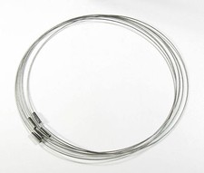 1 Halsreif 1mm Edelstahl