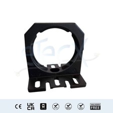 COPA-H Wellrohrhalter schwarz mit Sockel FIP Befestigungsclip Montagehalter 