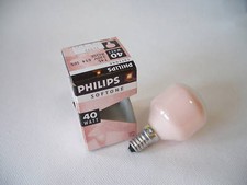 Glühlampe Dekolampe ROSE SOFTONE T45 PHILIPS E14 40W Glühbirne rosa NEU!!!