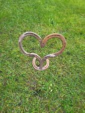 Hufeisen Herz, Deko Weihnachten, GLÜCK, HOCHZEIT, Herz, Antik