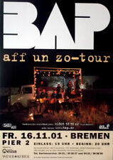 BAP - NIEDECKEN - 2001 - Live In Concert - Aff un Zo Tour - Poster - Bremen