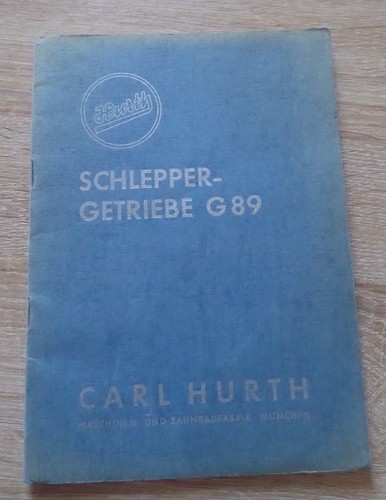 Hurth schleppergetriebe g89 - hurth,