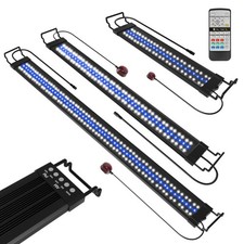 55-150cm LED Aquarium RGB Süßwasserfische Beleuchtung Vollspektrum Licht Lampe