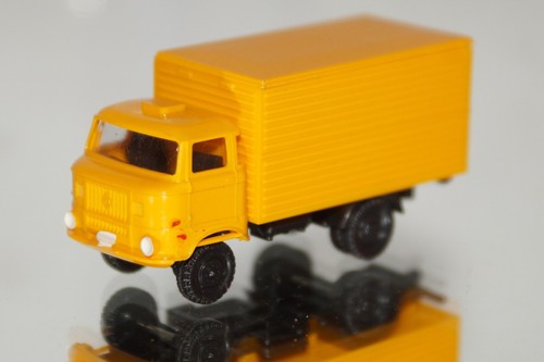 Lkw gelb koffer - w-50,