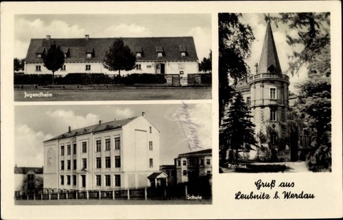 Leubnitz werdau der - ak, an