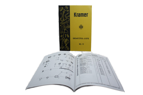 Kramer ersatzteilliste traktor - ersatzteilliste,