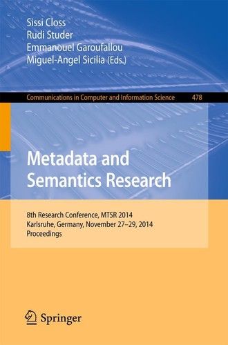 Metadata and semantics - metadata,